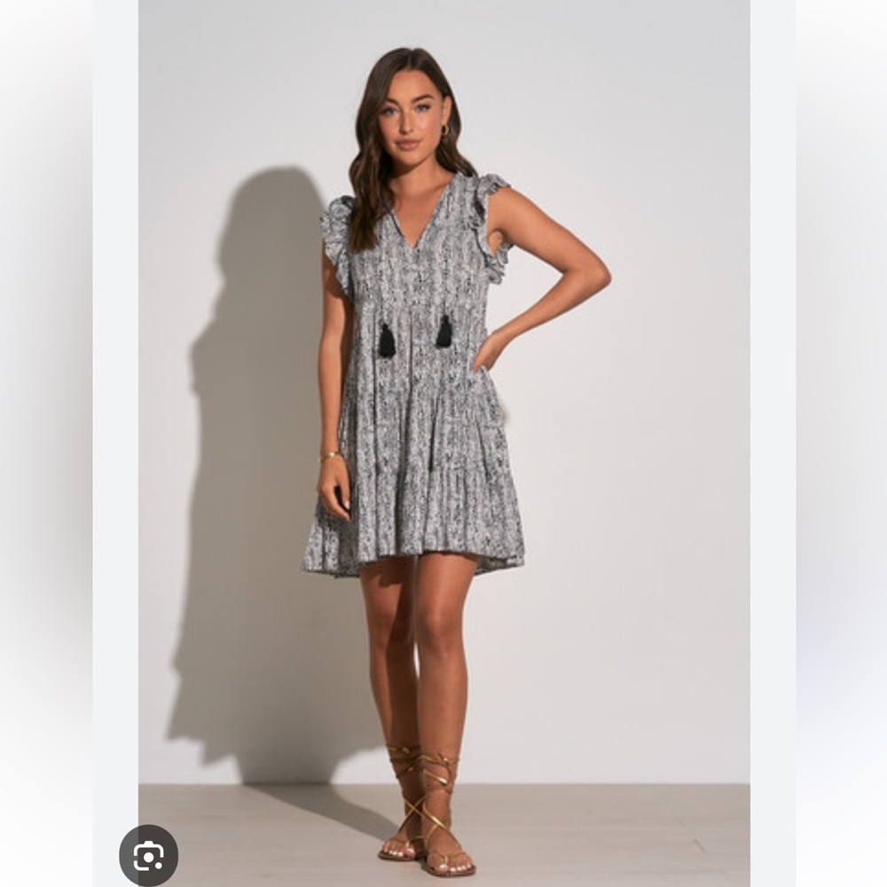 ELAN Lele Snake Print Dress Size Medium Great Condition